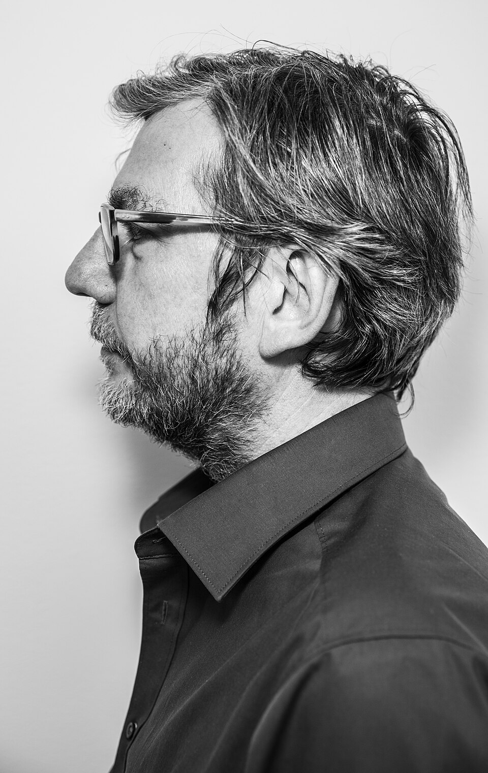 Thomas Ruff at David Zwirner Gallery opening, 2016