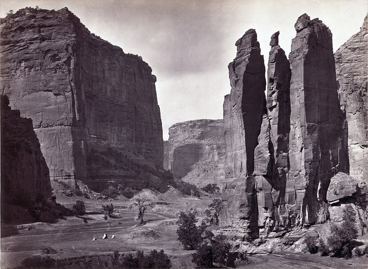 Canyon de Chelly, Arizona, 1873 — Timothy H. O'Sullivan