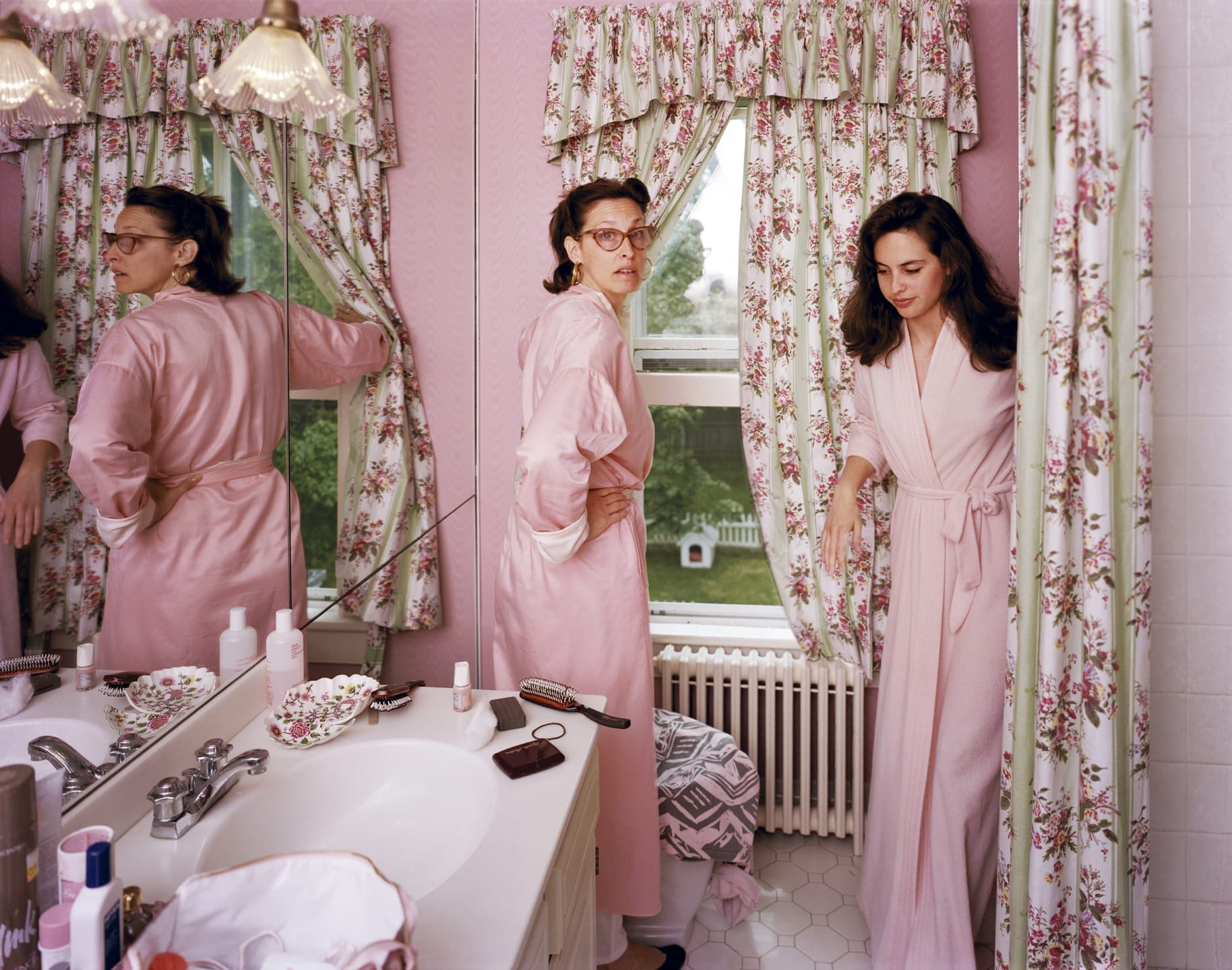 Jill and Polly in the Bathroom, 1987 — Tina Barney