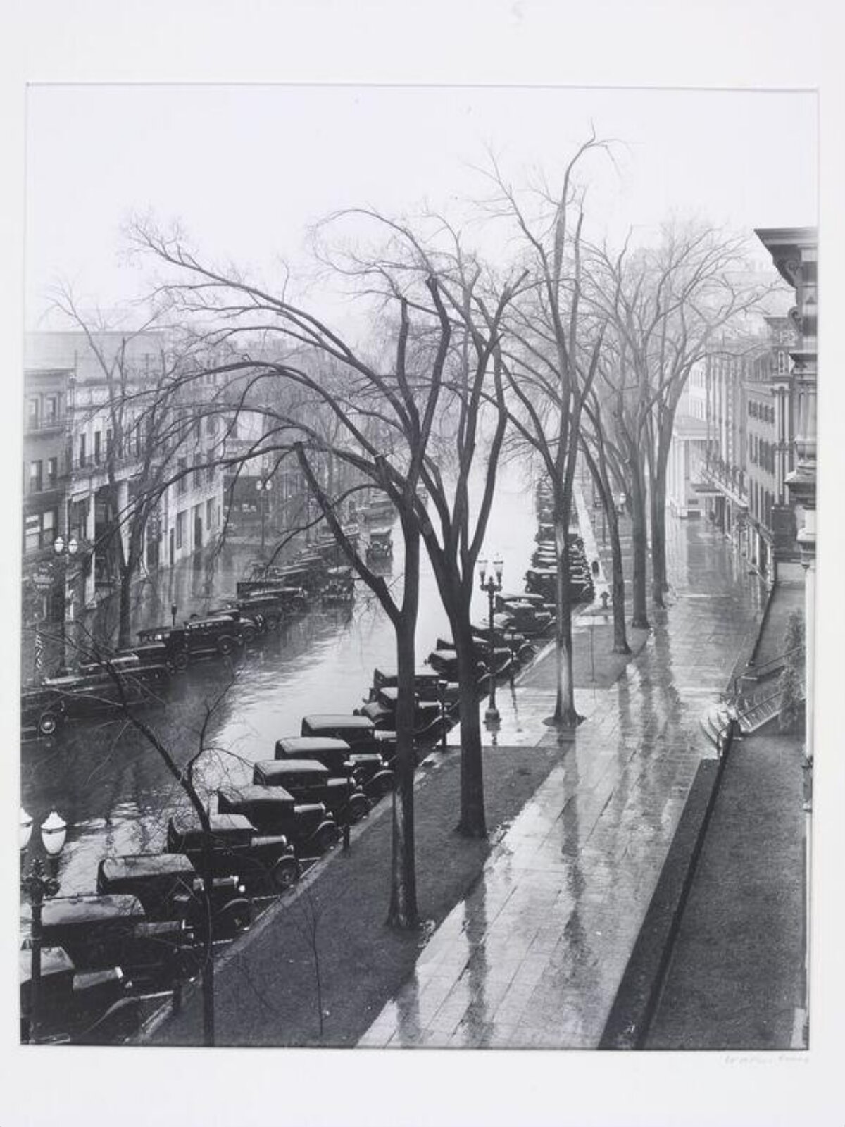 Main Street, Saratoga Springs, New York, 1931 — Walker Evans