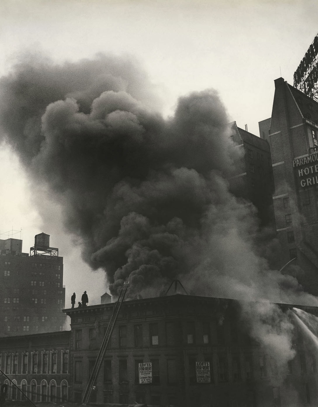Tenement Fire by Weegee