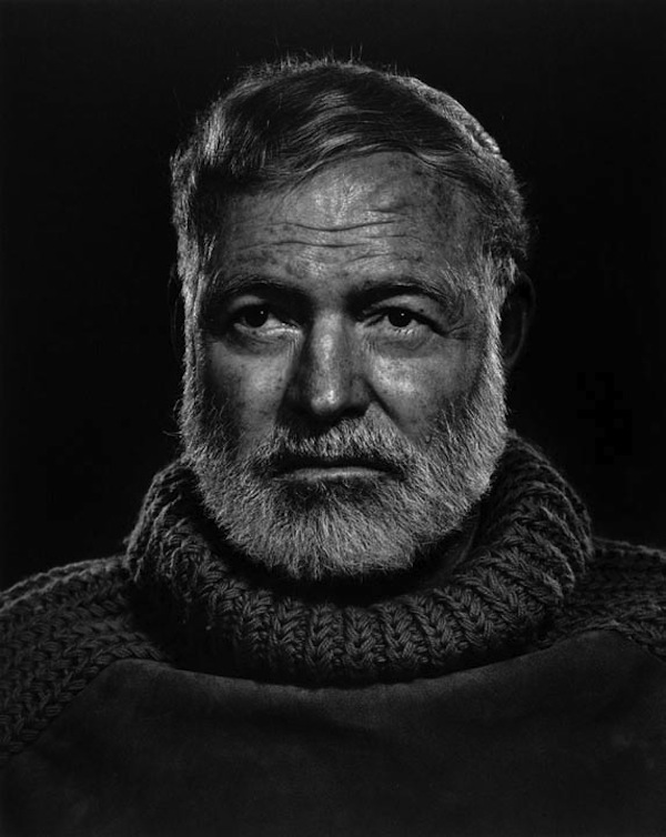 Ernest Hemingway, 1957 — Yousuf Karsh