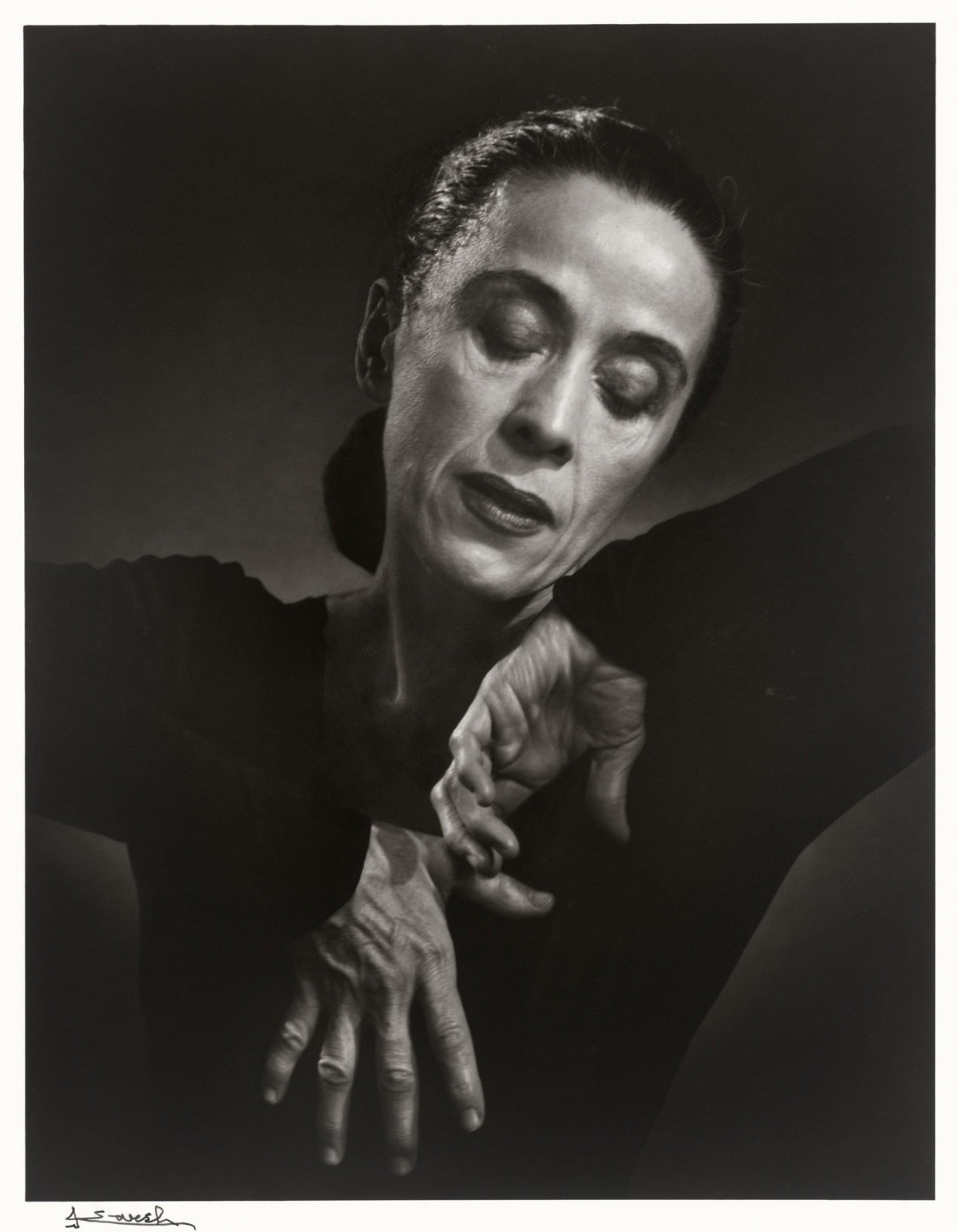 Martha Graham, 1948 — Yousuf Karsh