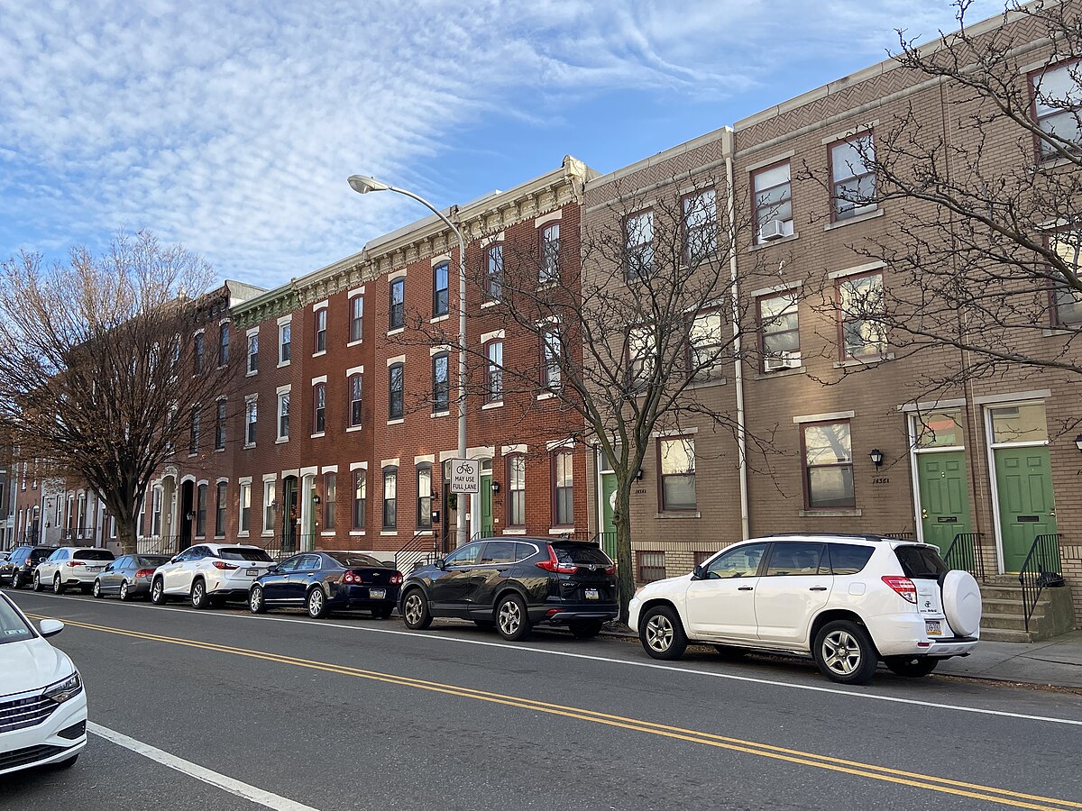 Row homes on the 1400 block of Christian Street in Philadelphia